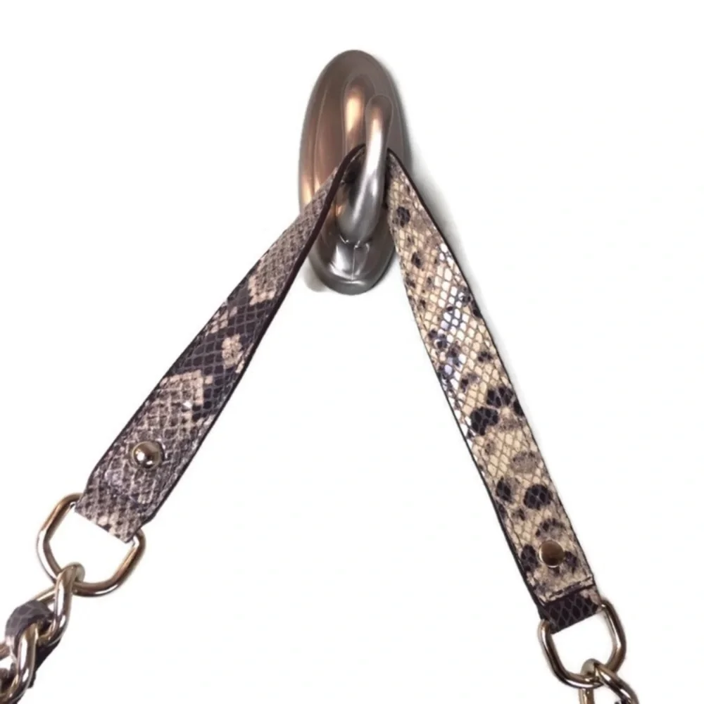 Kate Spade Snake Print Shoulder Bag - Black and Cream - Picture 9 of 14